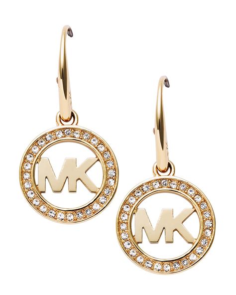 michael kors ohrringe gold sale|michael kors earrings macy's.